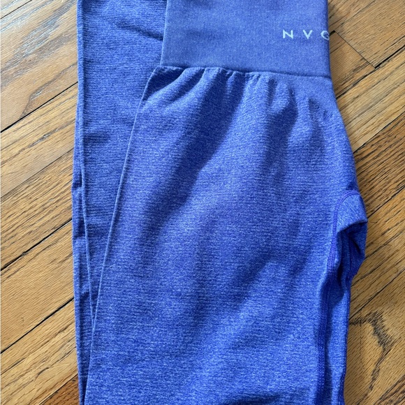 NVGTN Heathered Indigo Leggings - Picture 3 of 5